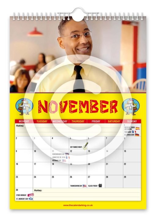 Gustavo Fring Novelty Calendar - Image 12