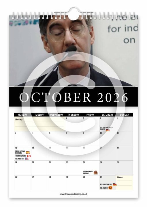 Jacob Rees-Mogg Novelty Calendar - Image 11