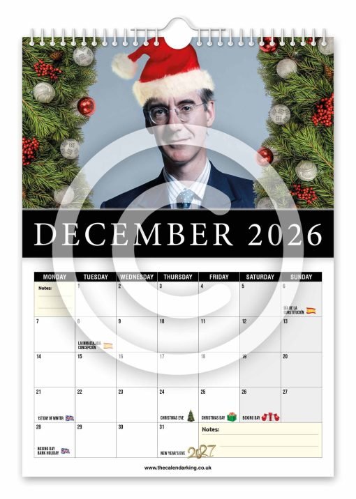 Jacob Rees-Mogg Novelty Calendar - Image 13