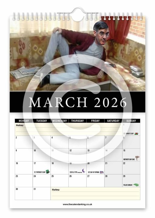 Jacob Rees-Mogg Novelty Calendar - Image 4