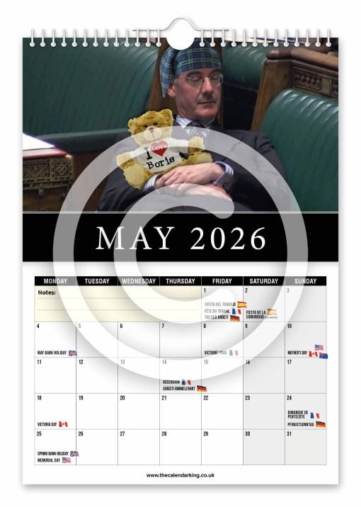 Jacob Rees-Mogg Novelty Calendar - Image 6