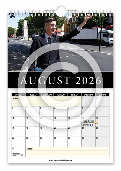 Jacob Rees-Mogg Novelty Calendar - Image 9