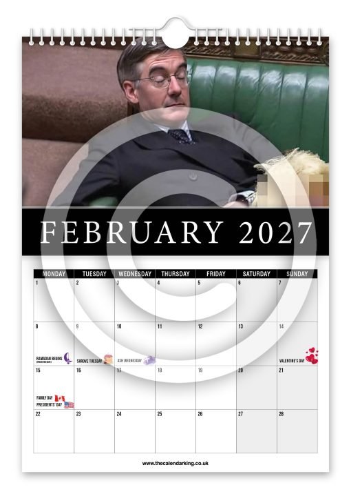 Jacob Rees-Mogg Novelty Calendar - Image 3