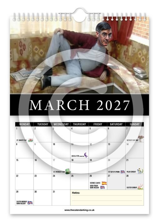 Jacob Rees-Mogg Novelty Calendar - Image 4