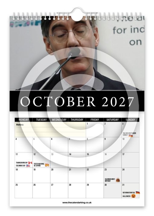 Jacob Rees-Mogg Novelty Calendar - Image 11