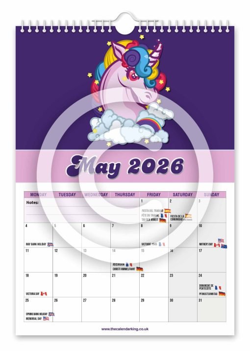 Unicorn Novelty Calendar - Image 6