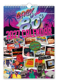 Back to the 80's Novelty Calendar