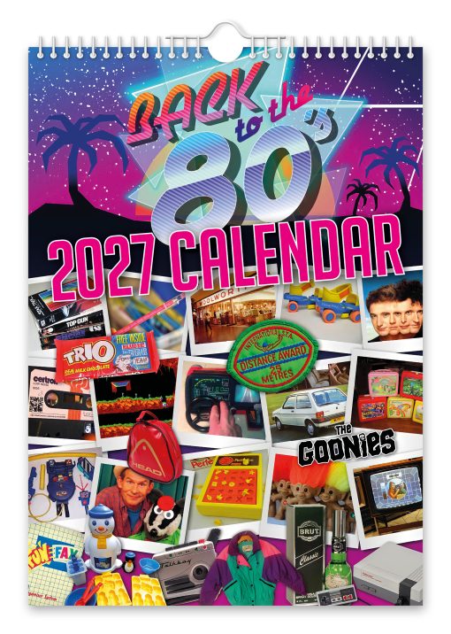 Back to the 80's Novelty Calendar