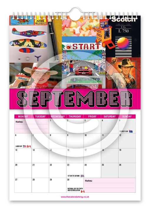Back to the 80's Novelty Calendar - Image 10