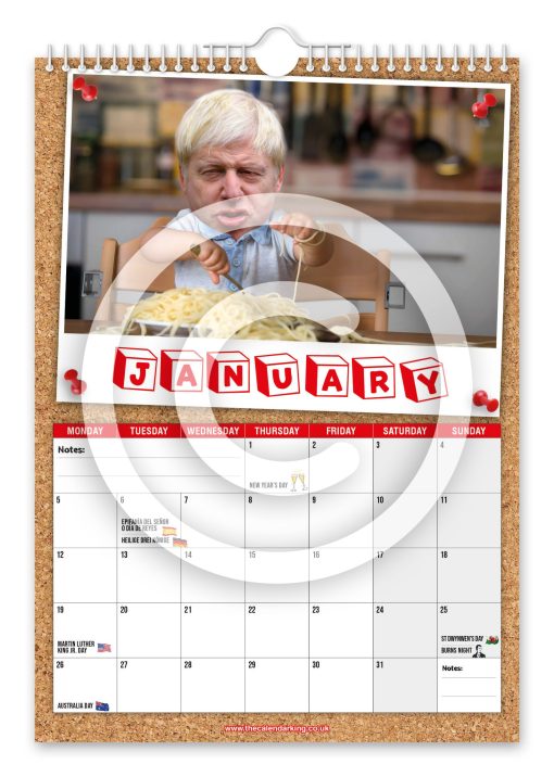 Kid Boris Novelty Calendar - Image 2