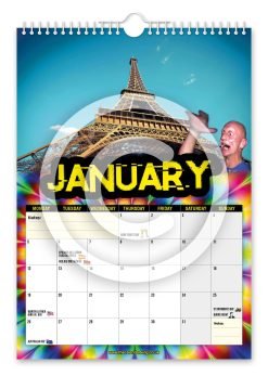 Alternative view of Bounce by the Ounce Novelty Calendar