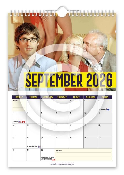 Louis Theroux Novelty Calendar - Image 10
