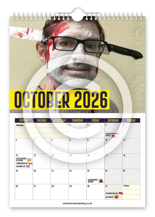 Louis Theroux Novelty Calendar - Image 11