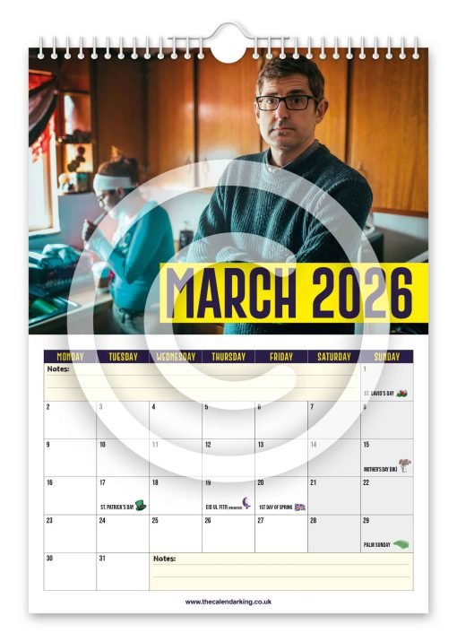 Louis Theroux Novelty Calendar - Image 4