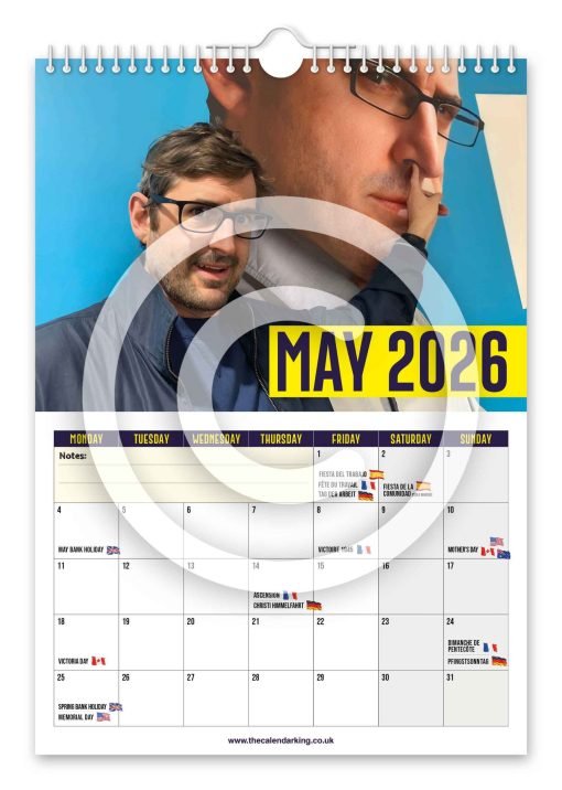 Louis Theroux Novelty Calendar - Image 6