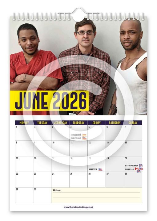 Louis Theroux Novelty Calendar - Image 7