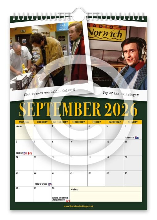 Alan Partridge Novelty Calendar - Image 10