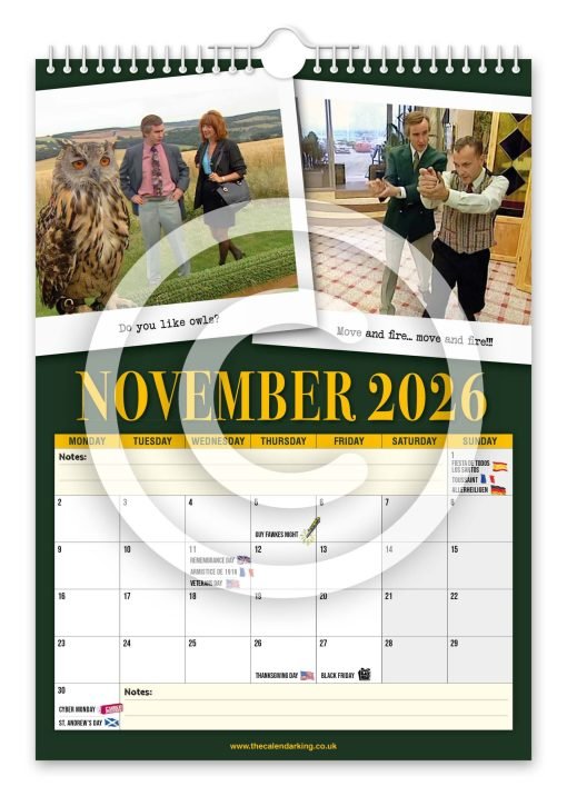 Alan Partridge Novelty Calendar - Image 12