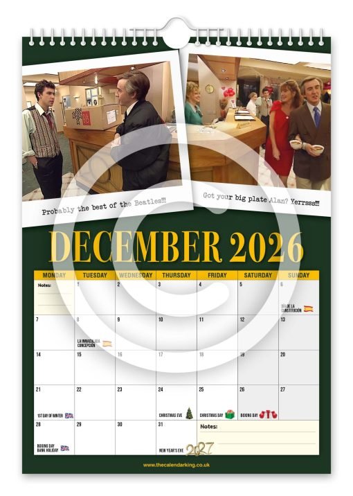 Alan Partridge Novelty Calendar - Image 13