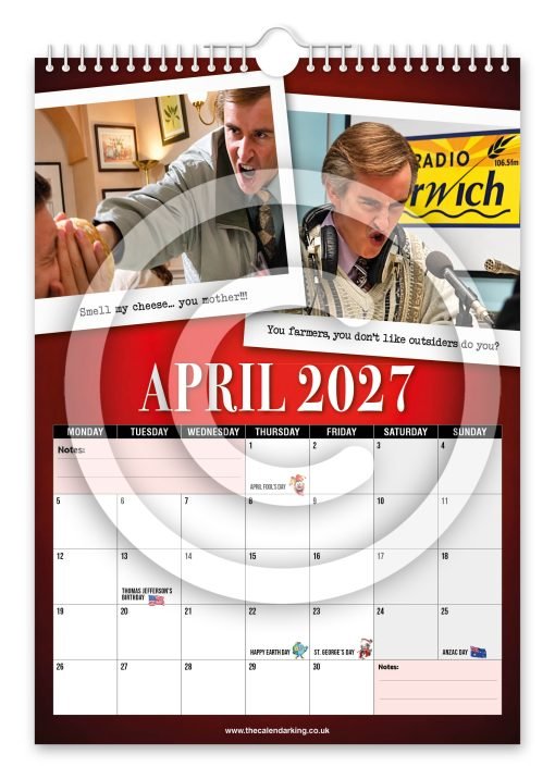 Alan Partridge Novelty Calendar - Image 5