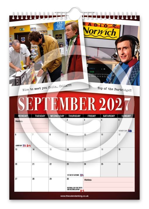 Alan Partridge Novelty Calendar - Image 10