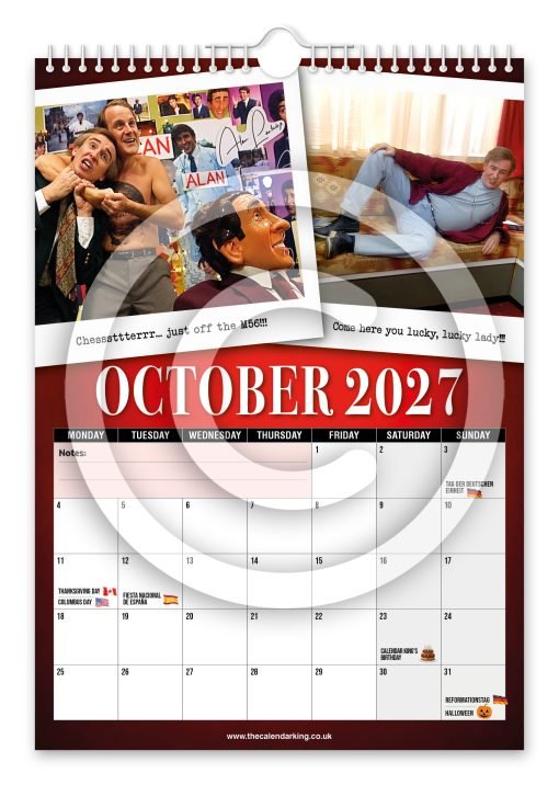 Alan Partridge Novelty Calendar - Image 11