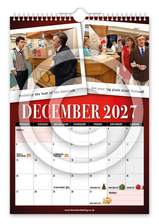 Alan Partridge Novelty Calendar - Image 13