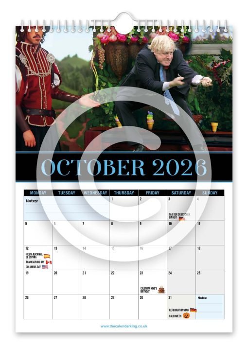 Boris Johnson Novelty Calendar - Image 11