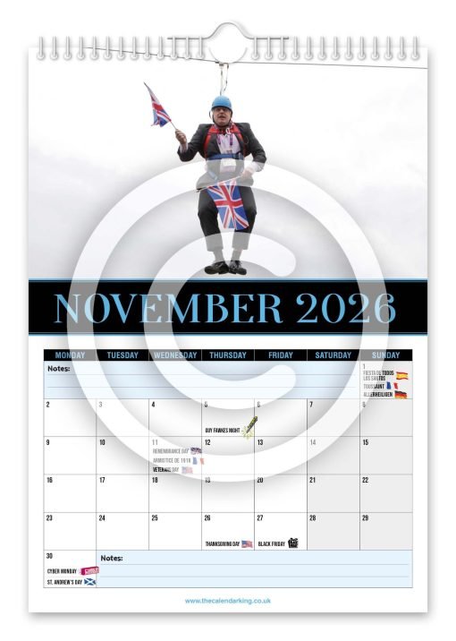 Boris Johnson Novelty Calendar - Image 12