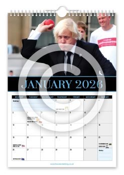Alternative view of Boris Johnson Novelty Calendar
