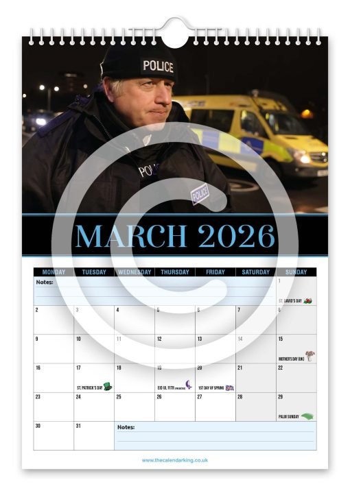 Boris Johnson Novelty Calendar - Image 4