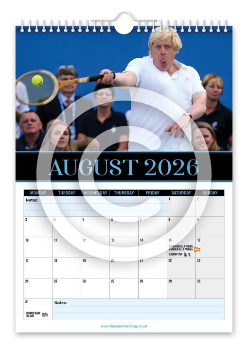 Boris Johnson Novelty Calendar - Image 9