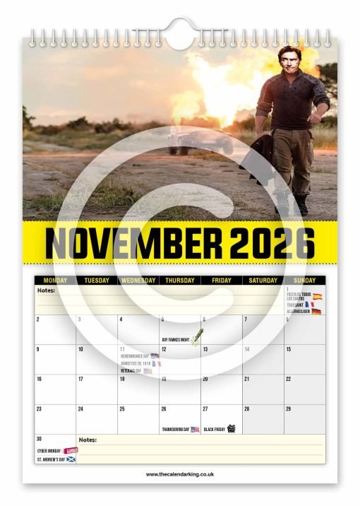 Bryn Diesel Novelty Calendar - Image 12