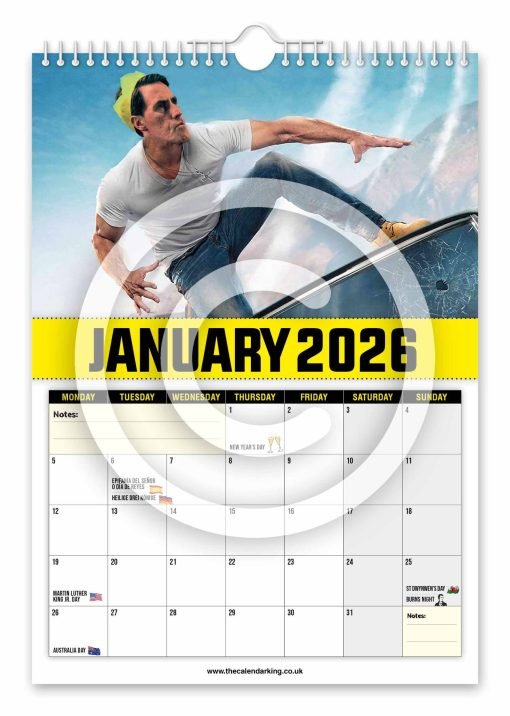 Bryn Diesel Novelty Calendar - Image 2