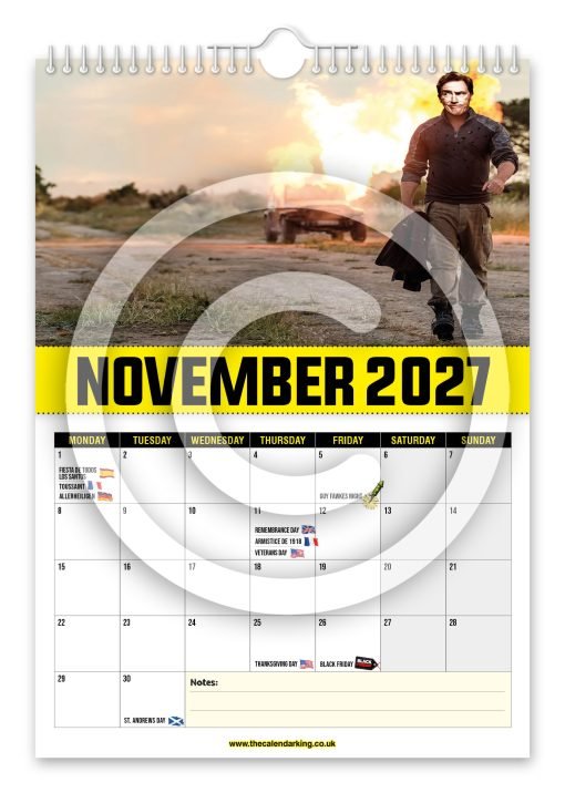 Bryn Diesel Novelty Calendar - Image 12