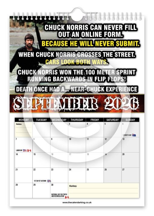 Chuck Norris Novelty Calendar - Image 10