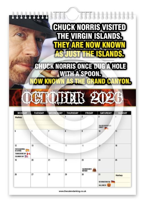 Chuck Norris Novelty Calendar - Image 11
