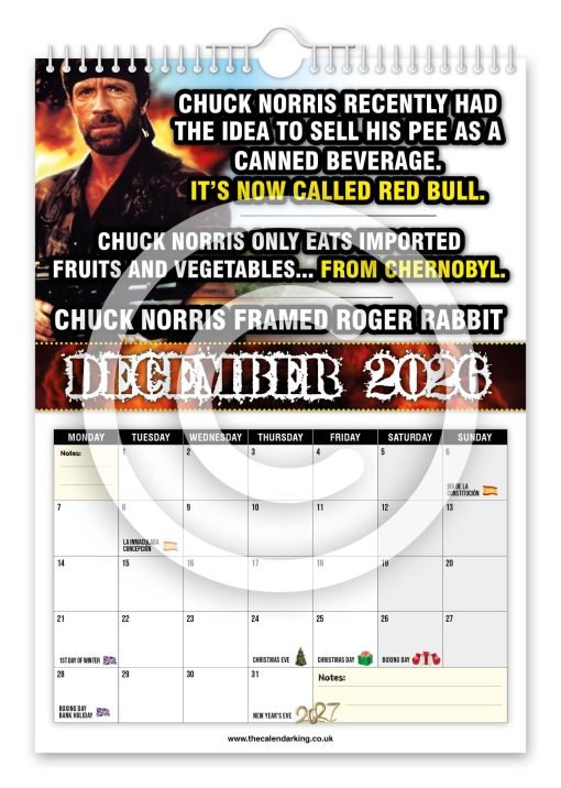 Chuck Norris Novelty Calendar - Image 13