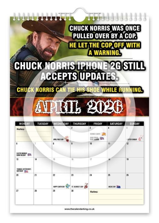 Chuck Norris Novelty Calendar - Image 5
