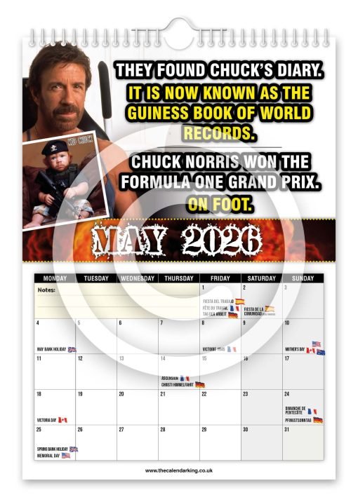 Chuck Norris Novelty Calendar - Image 6