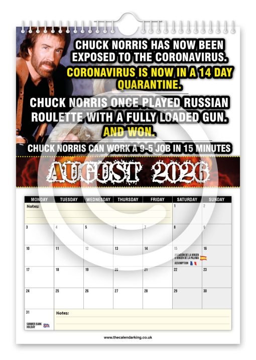 Chuck Norris Novelty Calendar - Image 9