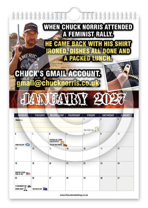 Chuck Norris Novelty Calendar - Image 2