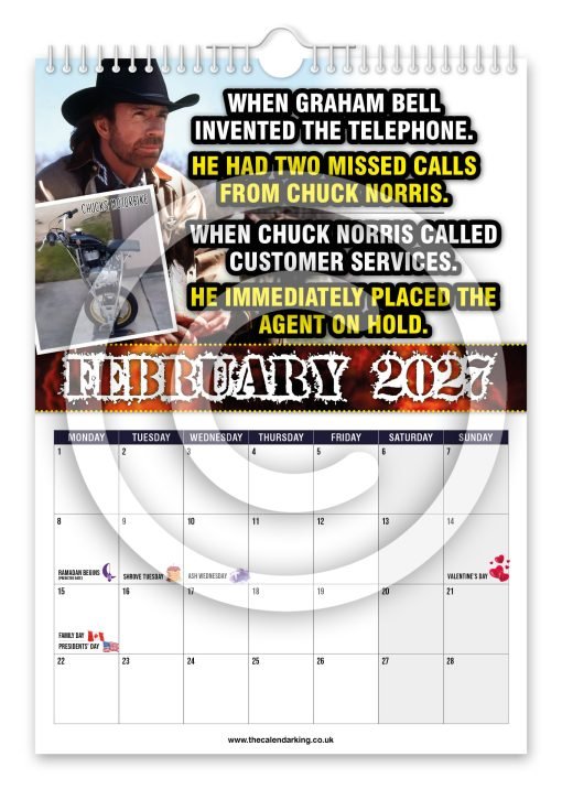 Chuck Norris Novelty Calendar - Image 3