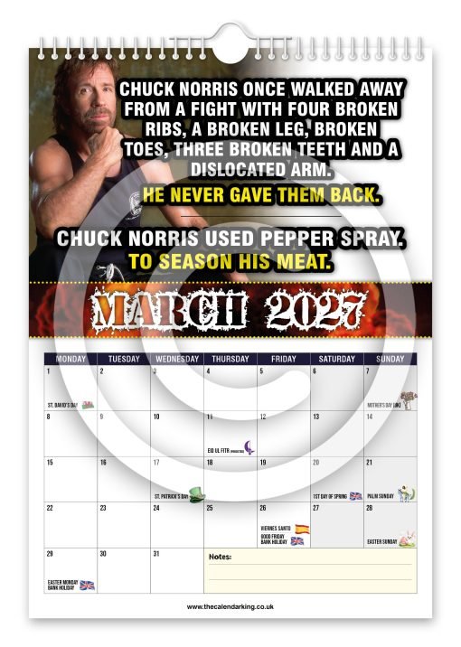 Chuck Norris Novelty Calendar - Image 4