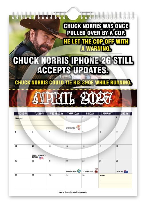 Chuck Norris Novelty Calendar - Image 5