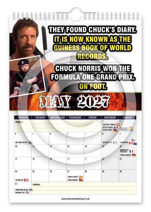 Chuck Norris Novelty Calendar - Image 6