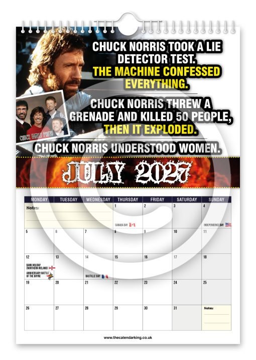 Chuck Norris Novelty Calendar - Image 8