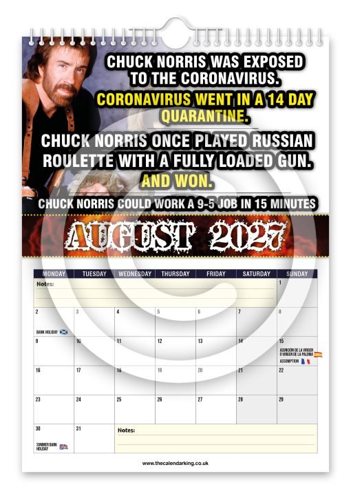 Chuck Norris Novelty Calendar - Image 9