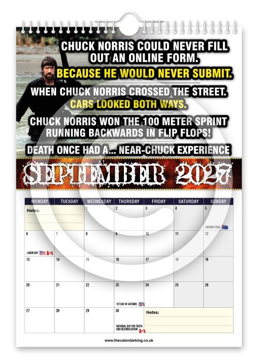 Chuck Norris Novelty Calendar - Image 10