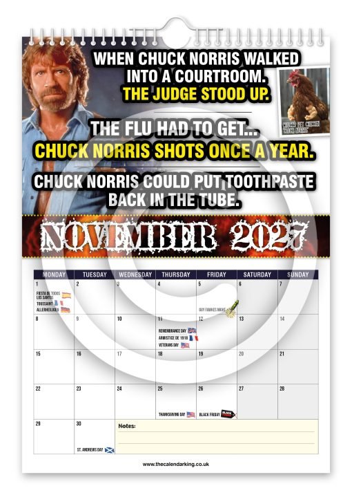 Chuck Norris Novelty Calendar - Image 12